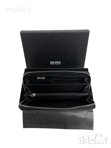 Мъжко Клъч Портмоне Нugo Вoss ЕСТЕСТВЕНА КОЖА , снимка 2 - Портфейли, портмонета - 53439831