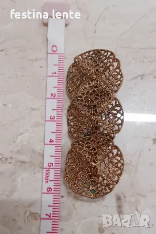 Старинна брошка, снимка 3 - Други - 50097138