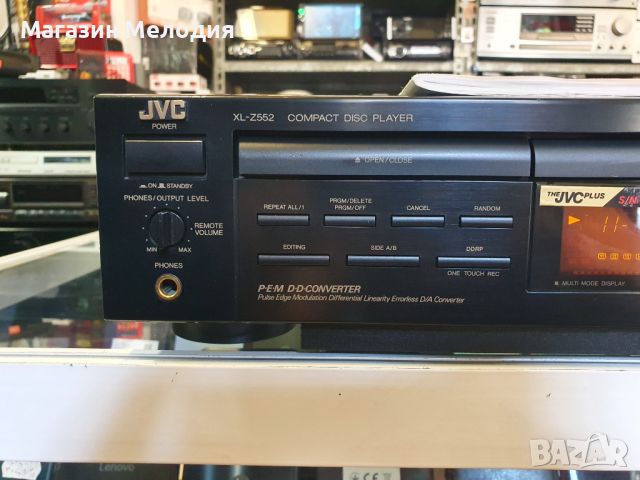 CD Player JVC XL-Z552 В отлично техническо и визуално състояние., снимка 3 - Декове - 46633829