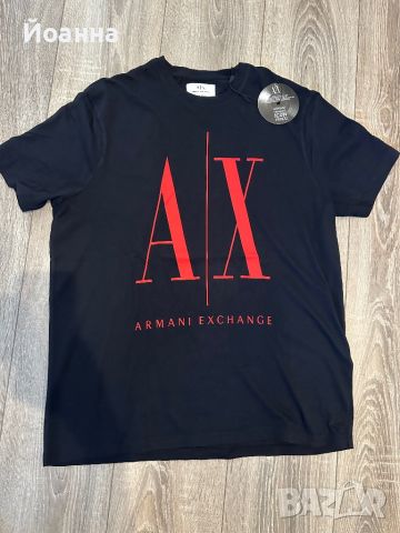 Тениска Armani Exchange НОВИ, снимка 4 - Тениски - 46331747