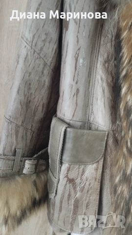 Дамско кожено яке , снимка 2 - Якета - 53559494