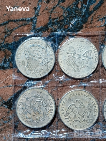 Комплект от 8 бр . американски монети  в отлично състояние, съхранявани в защитно фолио. , снимка 6 - Нумизматика и бонистика - 51991496