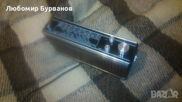 ретро радио транзистор, снимка 6 - Антикварни и старинни предмети - 53336708