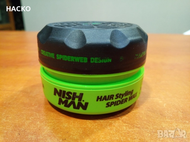 Помада за коса с гланцов финиш, Spider Wax Tarantula S2 150 ml, Nish Man, снимка 3 - Продукти за коса - 52565112