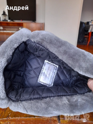 Стара Руска Военна шапка ушанка, снимка 4 - Антикварни и старинни предмети - 53849904