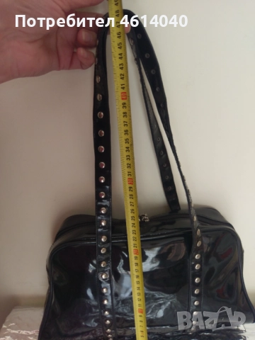 Чанта лачена 21*36 см, снимка 2 - Чанти - 52513989