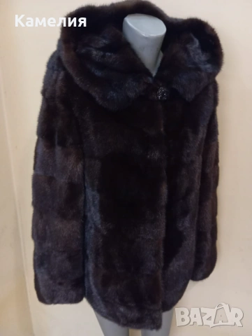 Палто от норка , снимка 14 - Палта, манта - 53668400