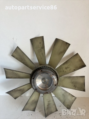 Вентилатор за двигател с вискозна съединител за Volvo FL612 (1990-1998) , снимка 2 - Части - 54112277