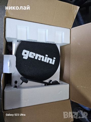 Стерео система  грамофон Gemini DJ TT-900BW

, снимка 2 - Грамофони - 46785889