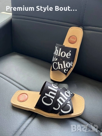 дамски чехли chloe , снимка 3 - Чехли - 54020366