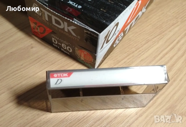 Касетки TDK D60, снимка 5 - Аудио касети - 53876700