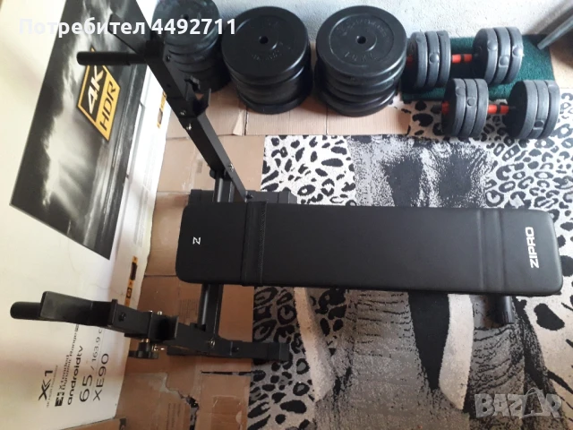 Продавам лежанка за фитнес, снимка 4 - Фитнес уреди - 50548999