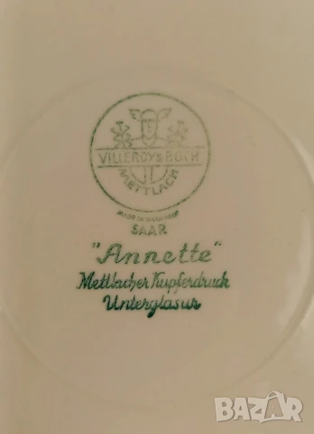 Старо порцеланово плато - Villeroy & Boch, снимка 5 - Други - 50703404