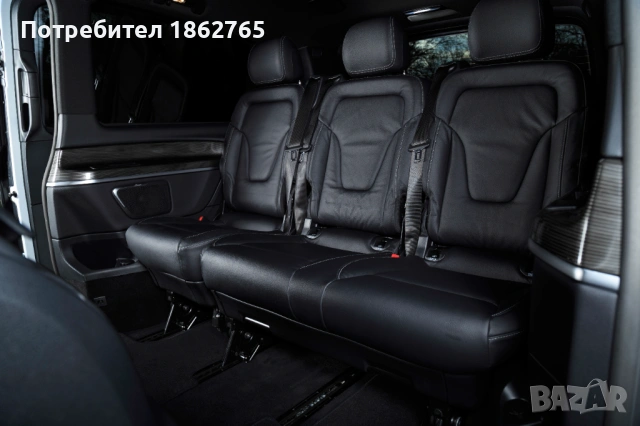 Луксозни бусове под наем Мercedes V-class с шофьор, снимка 14 - Транспортни услуги - 53847654