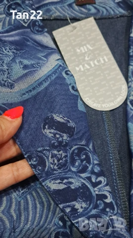 Дaмски марков дънков елек , снимка 5 - Елеци - 51240369