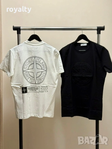 Stone Island Нови Мъжки Тениски Два Цвята , снимка 2 - Тениски - 54054385