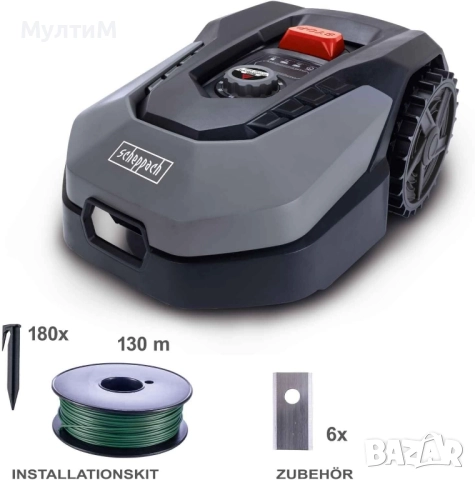 Косачка робот Scheppach RoboCut XL600  , снимка 3 - Градинска техника - 52376955