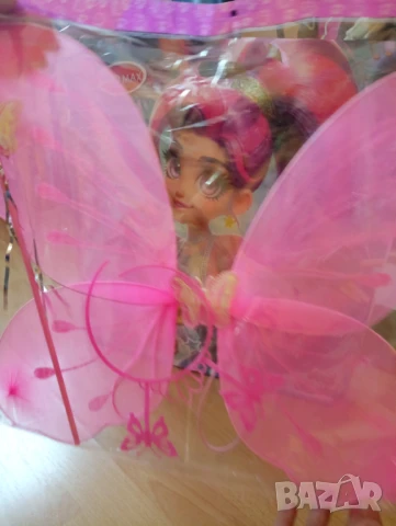 Крила на фея с диадема и вълшебна пръчка НОВИ!, снимка 3 - Други - 50748301