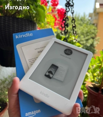 БЕЗПЛАТНА ДОСТАВКА Kindle Amazon 10th generation електронен четец с подсветка, снимка 1