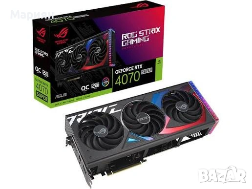 4070 Super Asus Strix, снимка 2 - Видеокарти - 53886071