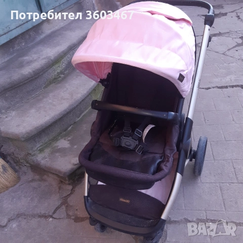 Бебешка количка чиполино 2в1, снимка 4 - Детски колички - 53747820