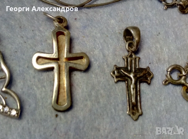 Лот СРЕБЪРНИ БИЖУТА По ДОГОВАРЯНЕ !!! СРЕБРО 925 / На бройка, снимка 5 - Колиета, медальони, синджири - 52870406