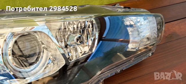 Десен фар за Mitsubishi Outlander 2 Xenon Facelift, снимка 3 - Части - 50711770