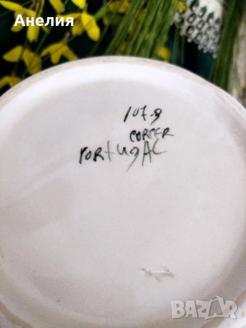 Ваза с цветя от Португалия , снимка 4 - Вази - 51829131