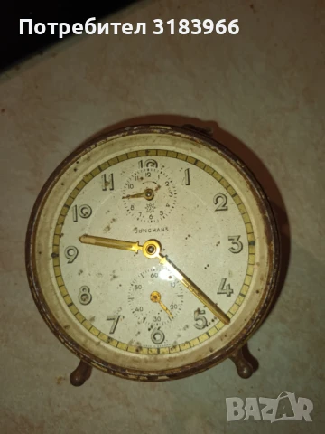 стар немски часовник юнгханс, снимка 9 - Други - 50990277