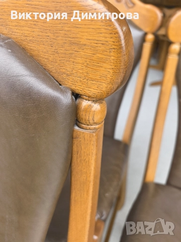 Комплект от 4 трапезни стола , снимка 5 - Столове - 52435719