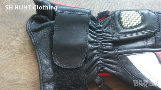 CAGIVA MOTO Leather Gloves Размер XL мъжки мото ръкавици естествена кожа 35-68, снимка 8 - Ръкавици - 53305177