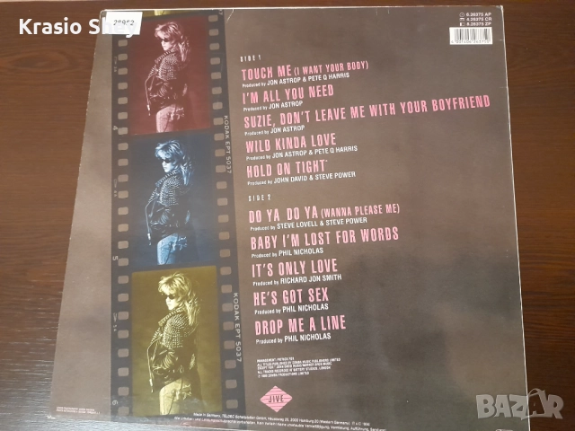 Samantha Fox  LP, снимка 2 - Грамофонни плочи - 52551684