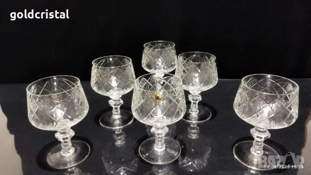 кристални чаши 