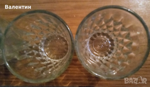 Сервиз от 6 кристални руски чаши за ракия неизползвани, снимка 2 - Сервизи - 52343981