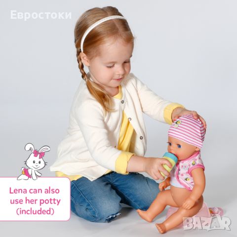 BABY born Little girl 831960 36 см, кукла със 7 реалистични функции - Материал: Soft touch материал, снимка 2 - Кукли - 46575391