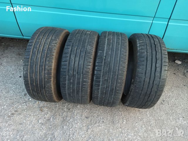 4 броя летни гуми KUMHO 5.5-6мм грайфер 205/50R17 DOT-4113, снимка 3 - Гуми и джанти - 46367795