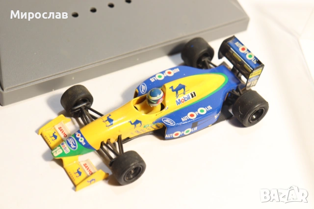 1:43 ONYX BENETTON FORD БОЛИД ФОРМУЛА F1, снимка 4 - Колекции - 53192592