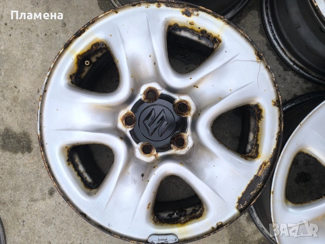 Железни джанти за Сузуки Гранд Витара 16цола, снимка 3 - Гуми и джанти - 53614378