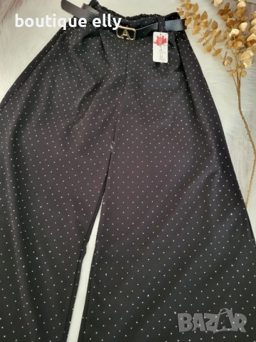 дамски панталон с камъчета, снимка 3 - Панталони - 51445531