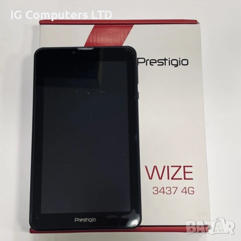 Перфектен Четириядрен Таблет-Телефон Prestigio WIZE 3437 4G Dual Sim, снимка 2 - Таблети - 50728958