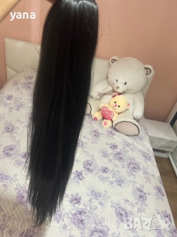 Естествена опашка -200 гр -70 см, снимка 4 - Аксесоари за коса - 52568809