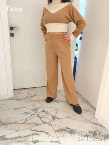 Нов бежов комплект, снимка 3 - Комплекти - 52793638