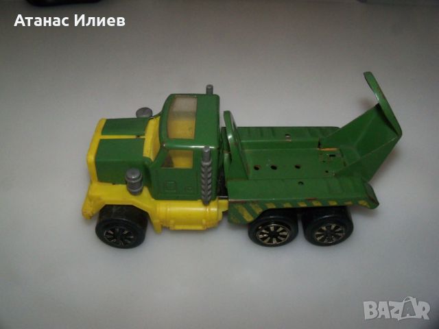 Старо българско ламаринено камионче бетонобъркачка, снимка 3 - Коли, камиони, мотори, писти - 45080883