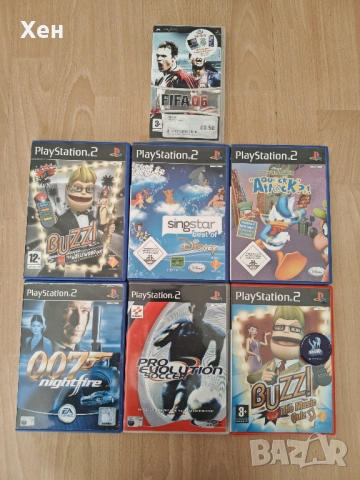 Игри за Playstation 2 + PSP