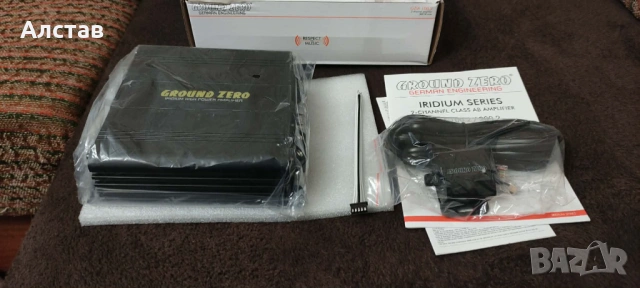 Продавам нов усилвател Ground Zero GZIA 100.2, снимка 3 - Ресийвъри, усилватели, смесителни пултове - 53622657