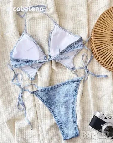 Секси дамски бански костюм от две части , снимка 4 - Бански костюми - 49859848