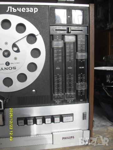Продавам ролков магнетофон  „PHILIPS 4416”, снимка 5 - Аудиосистеми - 52943326