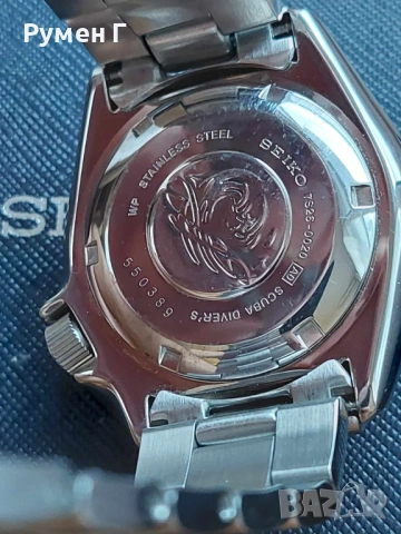 Като нов рядък Seiko SKX007 пълен комплект + Strapcode + екстри, снимка 4 - Мъжки - 54151050