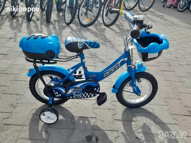 MONI Велосипед 12" 1282 син, снимка 2 - Велосипеди - 53759049