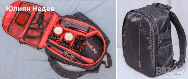 ПРОДАВА СЕ КОМПЛЕКТ ЗА ПОДВОДНО СНИМАНЕ ЗА СМАРТФОН, снимка 11 - Други спортове - 52845455